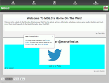 Tablet Screenshot of marcelluslacrosse.com